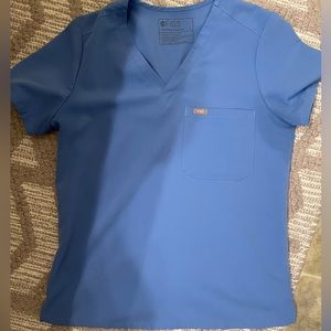 FIGS Ceil Blue SCRUB SET